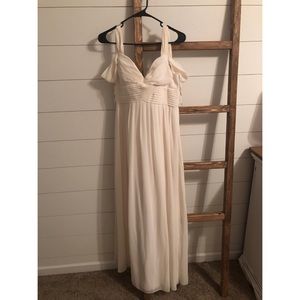 Soieblu ivory chiffon dress